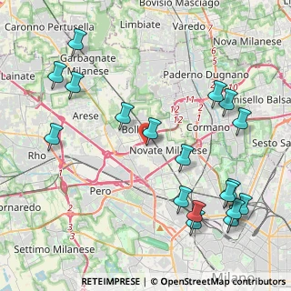 Mappa Via Don Orione, 20026 Novate Milanese MI, Italia (5.13111)