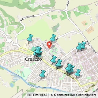 Mappa Via delle Orchidee, 36051 Creazzo VI, Italia (0.5055)