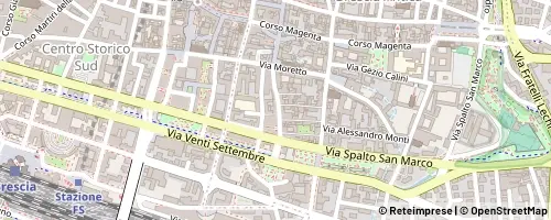 Mappa Brescia