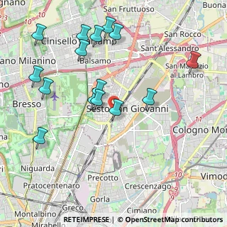 Mappa Via Roma, 20100 Milano MI, Italia (2.222)
