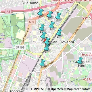 Mappa Via Roma, 20100 Milano MI, Italia (0.84909)