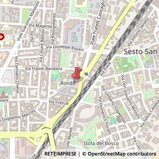 Mappa Piazza Martiri di Via Fani, 15, 20099 Sesto San Giovanni, Milano (Lombardia)