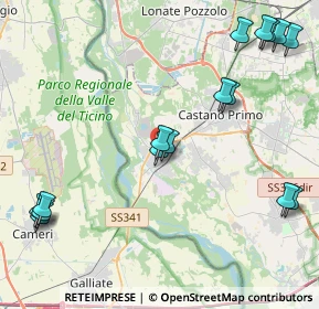 Mappa Via Corte Nobile, 20029 Turbigo MI, Italia (5.34188)