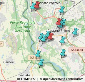 Mappa Via Corte Nobile, 20029 Turbigo MI, Italia (3.627)