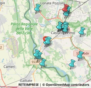 Mappa Via Corte Nobile, 20029 Turbigo MI, Italia (4.0935)