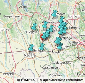 Mappa Via Corte Nobile, 20029 Turbigo MI, Italia (11.14158)