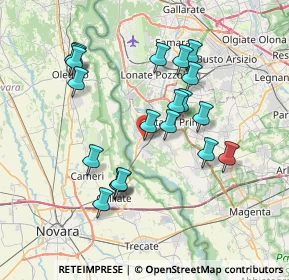 Mappa Via Corte Nobile, 20029 Turbigo MI, Italia (7.0385)