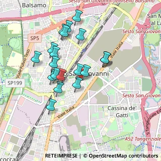 Mappa Via Barnaba Oriani, 20099 Sesto San Giovanni MI, Italia (0.8375)