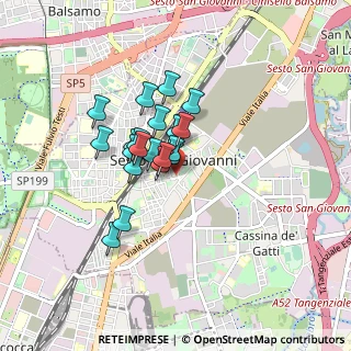 Mappa Via Camillo Benso Cavour, 20099 Sesto San Giovanni MI, Italia (0.592)