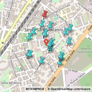 Mappa Via Barnaba Oriani, 20099 Sesto San Giovanni MI, Italia (0.193)