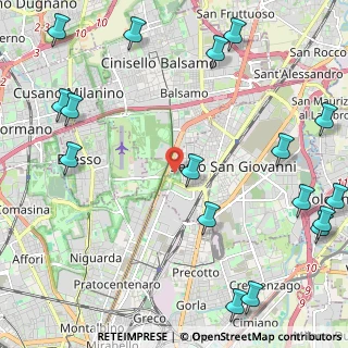 Mappa Viale Fulvio Testi, 20099 Sesto San Giovanni MI, Italia (3.14588)