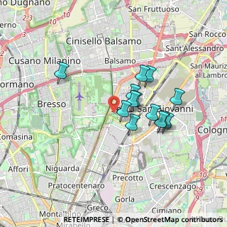 Mappa Viale Fulvio Testi, 20099 Sesto San Giovanni MI, Italia (1.38923)