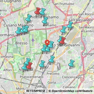 Mappa Viale Fulvio Testi, 20099 Sesto San Giovanni MI, Italia (2.092)
