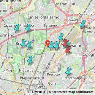Mappa Viale Fulvio Testi, 20099 Sesto San Giovanni MI, Italia (1.98615)