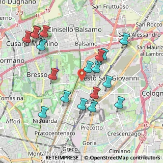 Mappa Viale Fulvio Testi, 20099 Sesto San Giovanni MI, Italia (2.05167)