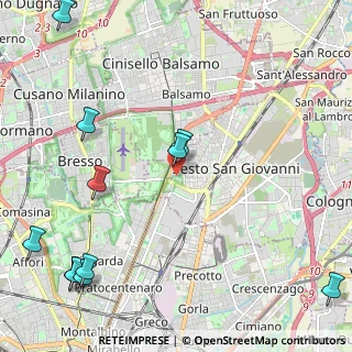 Mappa Viale Fulvio Testi, 20099 Sesto San Giovanni MI, Italia (3.05091)