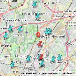 Mappa Viale Fulvio Testi, 20099 Sesto San Giovanni MI, Italia (2.77375)