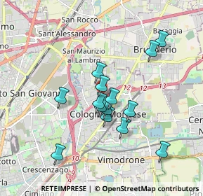 Mappa Viale Lombardia angolo, 20093 Cologno Monzese MI, Italia (1.49571)