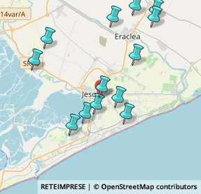 Mappa Via S. Lega, 30016 Jesolo VE, Italia (4.07)