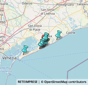 Mappa Via S. Lega, 30016 Jesolo VE, Italia (4.95273)