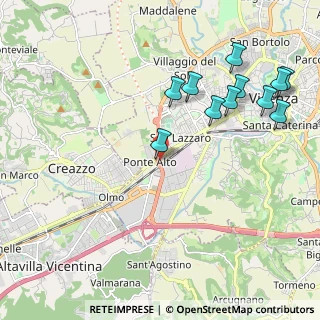 Mappa Strada Padana Superiore verso Verona, 36100 Vicenza VI, Italia (2.30909)