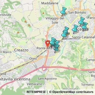 Mappa Strada Padana Superiore verso Verona, 36100 Vicenza VI, Italia (1.82364)