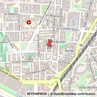 Mappa Via Montello, 20, 20099 Sesto San Giovanni, Milano (Lombardia)