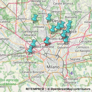 Mappa Via Torino, 20032 Cormano MI, Italia (6.85231)