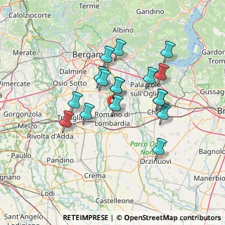 Mappa Via Orsa Maggiore, 24058 Romano di Lombardia BG, Italia (12.02235)