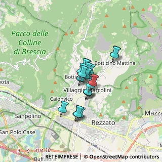 Mappa Via Gerone, 25082 Botticino BS, Italia (0.9665)