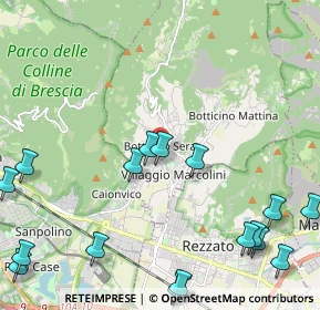 Mappa Via Gerone, 25082 Botticino BS, Italia (2.99176)