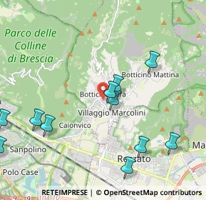 Mappa Via Gerone, 25082 Botticino BS, Italia (2.37364)