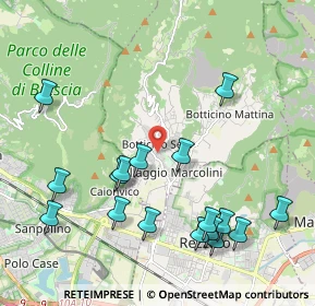 Mappa Via Gerone, 25082 Botticino BS, Italia (2.33353)