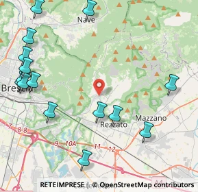 Mappa Via Gerone, 25082 Botticino BS, Italia (5.53867)