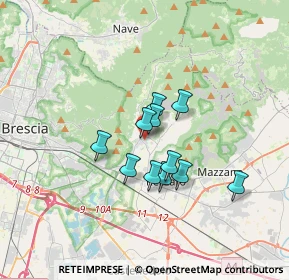 Mappa Via Gerone, 25082 Botticino BS, Italia (2.38818)