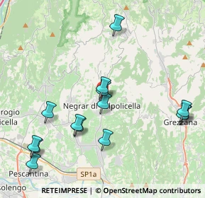 Mappa Via Frattini, 37024 Negrar VR, Italia (4.48929)