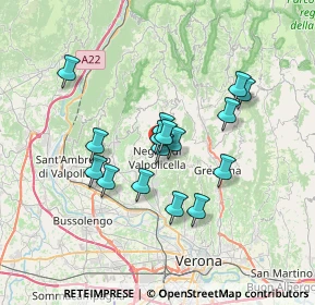 Mappa Via Frattini, 37024 Negrar VR, Italia (5.50188)