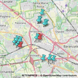 Mappa Via Don Luigi Sturzo, 20017 Rho MI, Italia (2.08941)