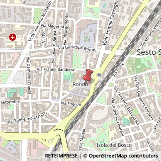 Mappa Piazza Martiri di Via Fani, 19, 20099 Sesto San Giovanni, Milano (Lombardia)