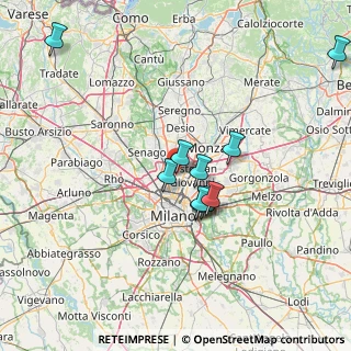 Mappa Via Antonio Gramsci, 20091 Bresso MI, Italia (21.00429)