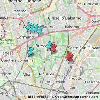 Mappa Via Antonio Gramsci, 20091 Bresso MI, Italia (1.52182)