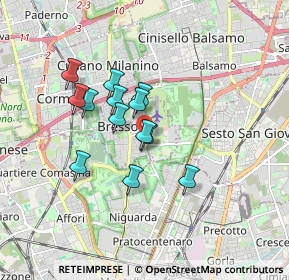 Mappa Via Antonio Gramsci, 20091 Bresso MI, Italia (1.32385)