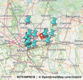 Mappa 20060 Bussero MI, Italia (9.54857)