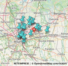 Mappa 20060 Bussero MI, Italia (10.629)