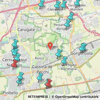 Mappa 20060 Bussero MI, Italia (3.095)