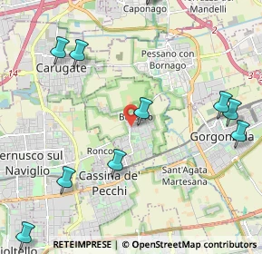 Mappa 20060 Bussero MI, Italia (2.78818)
