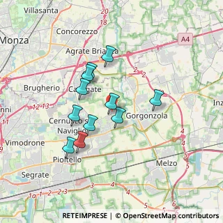 Mappa 20060 Bussero MI, Italia (2.89818)