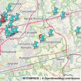 Mappa 20060 Bussero MI, Italia (6.671)