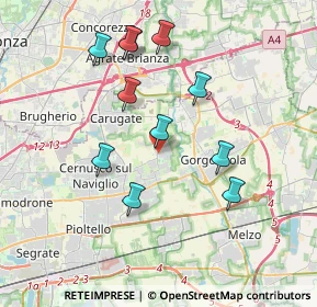 Mappa 20060 Bussero MI, Italia (3.6)