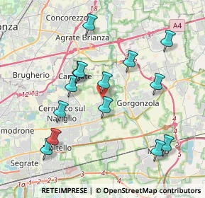 Mappa 20060 Bussero MI, Italia (3.92)